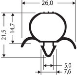 PROFILS EN PVC SOUPLE (JPF / JPC)